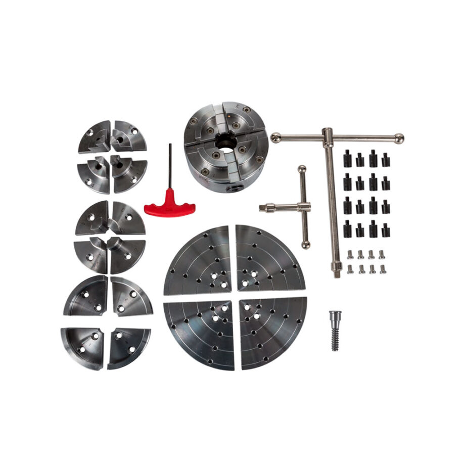 Jet 3.75″ 4-Jaw Lathe Chuck & Jaw Set