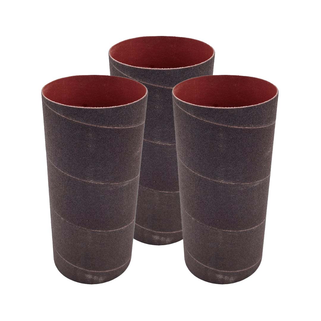 Jet 575951 Sanding Sleeves 3-Pack 60 Grit 100 x 230mm