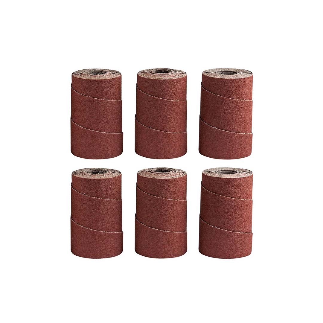 Jet 60-1080 Ready-To-Wrap Abrasive Strip 80-Grit 6-Pack